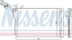 Nissens 940418 - CONDENSADOR BMW 6 F06-F12-F13(09-)M