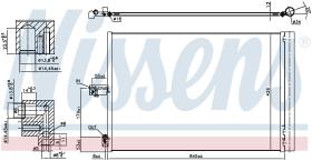 Nissens 940420 - CONDENSADOR MERCEDES-BEIJING E W212