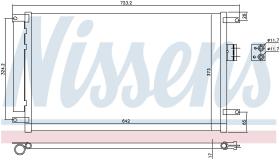 Nissens 940424 - CONDENSADOR CHEVROLET EPICA(KL1)(06