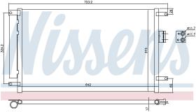 Nissens 940424 - CONDENSADOR CHEVROLET EPICA(KL1)(06