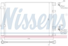 Nissens 940425 - CONDENSADOR HYUNDAI ACCENT(RB)(11-)