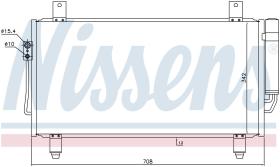 Nissens 940435 - CONDENSADOR MITSUBISHI OUTLANDER(GF