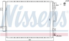 Nissens 940436 - CONDENSADOR KIA SORENTO I(BL)(02-)2