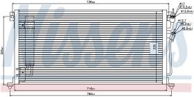 Nissens 940439 - CONDENSADOR MITSUBISHI LANCER(CJ.CP