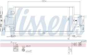 Nissens 940440 - CONDENSADOR SCANIA G-SERIES(07-)