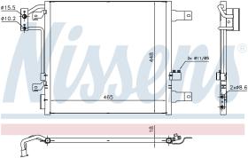 Nissens 940441 - CONDENSADOR JEEP WRANGLER(JK)(07-)2