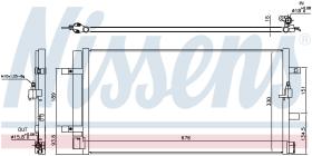 Nissens 940453 - CONDENSADOR AUDI A 4 ALLROAD(B8)(09