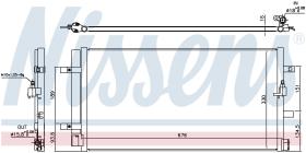 Nissens 940453 - CONDENSADOR AUDI A 4 ALLROAD(B8)(09