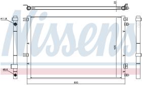 Nissens 940468 - CONDENSADOR IVECO DAILY IV(06-)29L