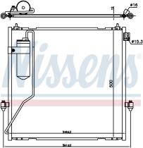 Nissens 940472 - CONDENSADOR MITSUBISHI MONTERO SPOR