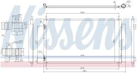 Nissens 940489 - CONDENSADOR TOYOTA YARIS/ECHO III(#