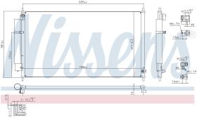 Nissens 940502 - CONDENSADOR HONDA CITY(GD)(03-)1.5