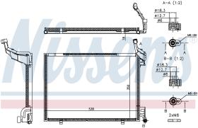 Nissens 940525 - CONDENSADOR FORD ECO SPORT(CBW.CR6)