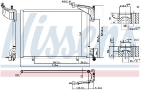 Nissens 940528 - CONDENSADOR FORD B-MAX(CB2)(12-)1.0