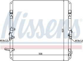 Nissens 94053 - CONDENSADOR LEXUS LX II(J100)(98-)4