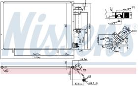 Nissens 940531 - CONDENSADOR FORD KA+(CDU)(16-)1.2