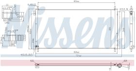 Nissens 940534 - CONDENSADOR TOYOTA AURIS(E18#)(12-)