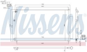 Nissens 940538 - CONDENSADOR HONDA CR-V(RM)(12-)2.0