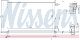 Nissens 940548 - CONDENSADOR NISSAN X-TRAIL (T32) (1