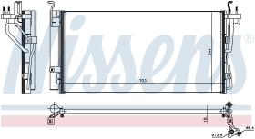 Nissens 940552 - CONDENSADOR HYUNDAI SONATA IV (EF)(