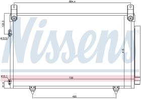 Nissens 940566 - CONDENSADOR TOYOTA HIGHLANDER/KLUGE