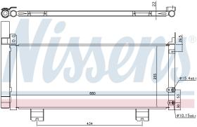 Nissens 940571 - CONDENSADOR LEXUS RC(GSC10.USC10.AV