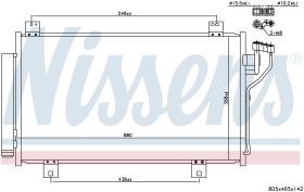  940575 - CONDENSADOR MAZDA 3(BM)(13-)2.5 I