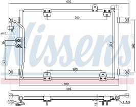 Nissens 940578 - CONDENSADOR SUZUKI GRAND VITARA/ESC