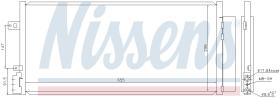 Nissens 940581 - CONDENSADOR CHEVROLET AVEO(T300)(11