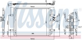 Nissens 940584 - CONDENSADOR VOLKSWAGEN GOLF VII(5G.