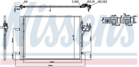 Nissens 940586 - CONDENSADOR FORD FOCUS III(CB8.CEW)