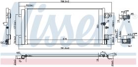 Nissens 940589 - CONDENSADOR AUDI RS 6(C7)(12-)4.0 T