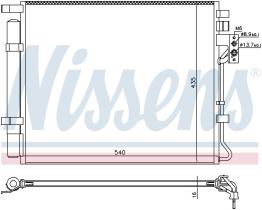 Nissens 940594 - CONDENSADOR KIA SORENTO II(XM)(10-)