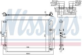 Nissens 940598 - CONDENSADOR KIA SOUL II(PS)(13-)1.6