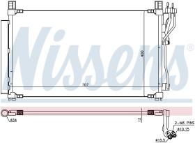 Nissens 940606 - CONDENSADOR HYUNDAI SONATA VII(LF)(