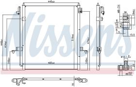 Nissens 940610 - CONDENSADOR MITSUBISHI L 200(KA.KB)