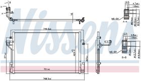 Nissens 940621 - CONDENSADOR HYUNDAI GENESIS COUPE(0