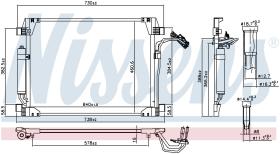 Nissens 940622 - CONDENSADOR INFINITI Q70(13-)56