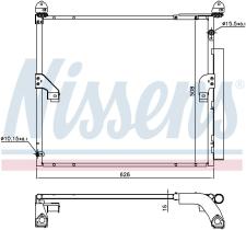 Nissens 940623 - CONDENSADOR TOYOTA LAND CRUISER PRA