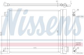  940624 - CONDENSADOR NISSAN ALMERA(N17)(12-)