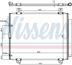 Nissens 940625 - CONDENSADOR TOYOTA HI-ACE(01-)3.0 D