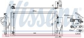 Nissens 940628 - CONDENSADOR BMW 4 F32-F33-F36-F82(1