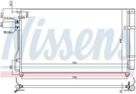 Nissens 940630 - CONDENSADOR KIA CARNIVAL II(VQ)(06-