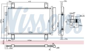 Nissens 940635 - CONDENSADOR PEUGEOT BOXER(244)(02-)