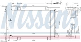 Nissens 940640 - CONDENSADOR TOYOTA HIGHLANDER/KLUGE