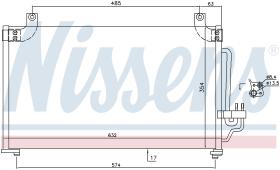  940644 - CONDENSADOR KIA RIO I (DC) (00-) 1.