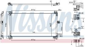 Nissens 940656 - CONDENSADOR PEUGEOT 508(10-)2.2 HDI