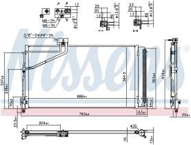 Nissens 940657 - CONDENSADOR MERCEDES SLK-CLASS W 17