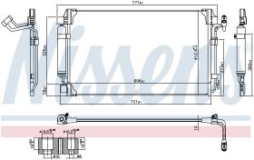 Nissens 940672 - CONDENSADOR NISSAN TEANA L33R(13-)2