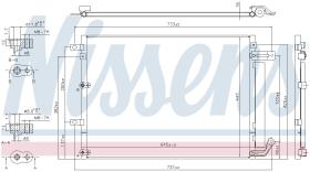 Nissens 940675 - CONDENSADOR JEEP CHEROKEE(KL)(13-)2